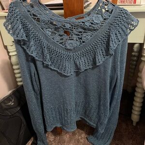 Free People thin sweater
